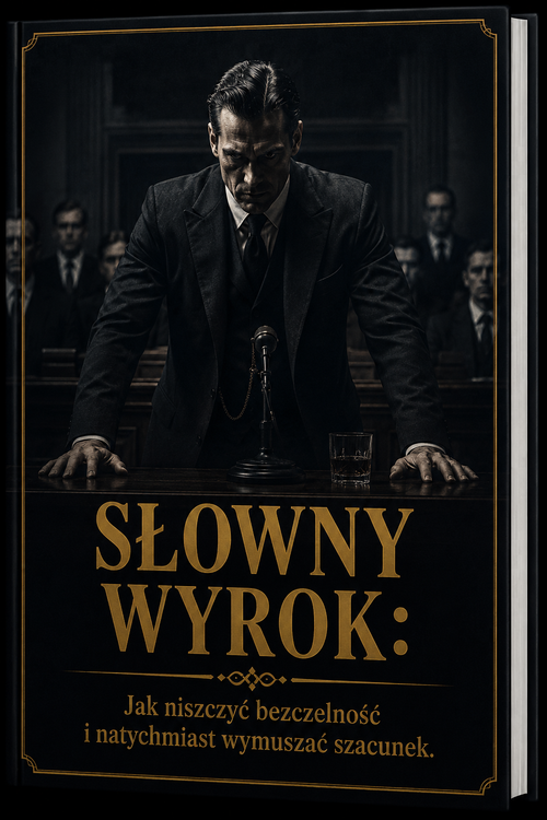 SŁOWNY WYROK: Jak niszczyć bezczelność i natychmiast wymuszać szacunek